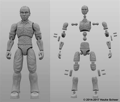 3d printable action figure parts.